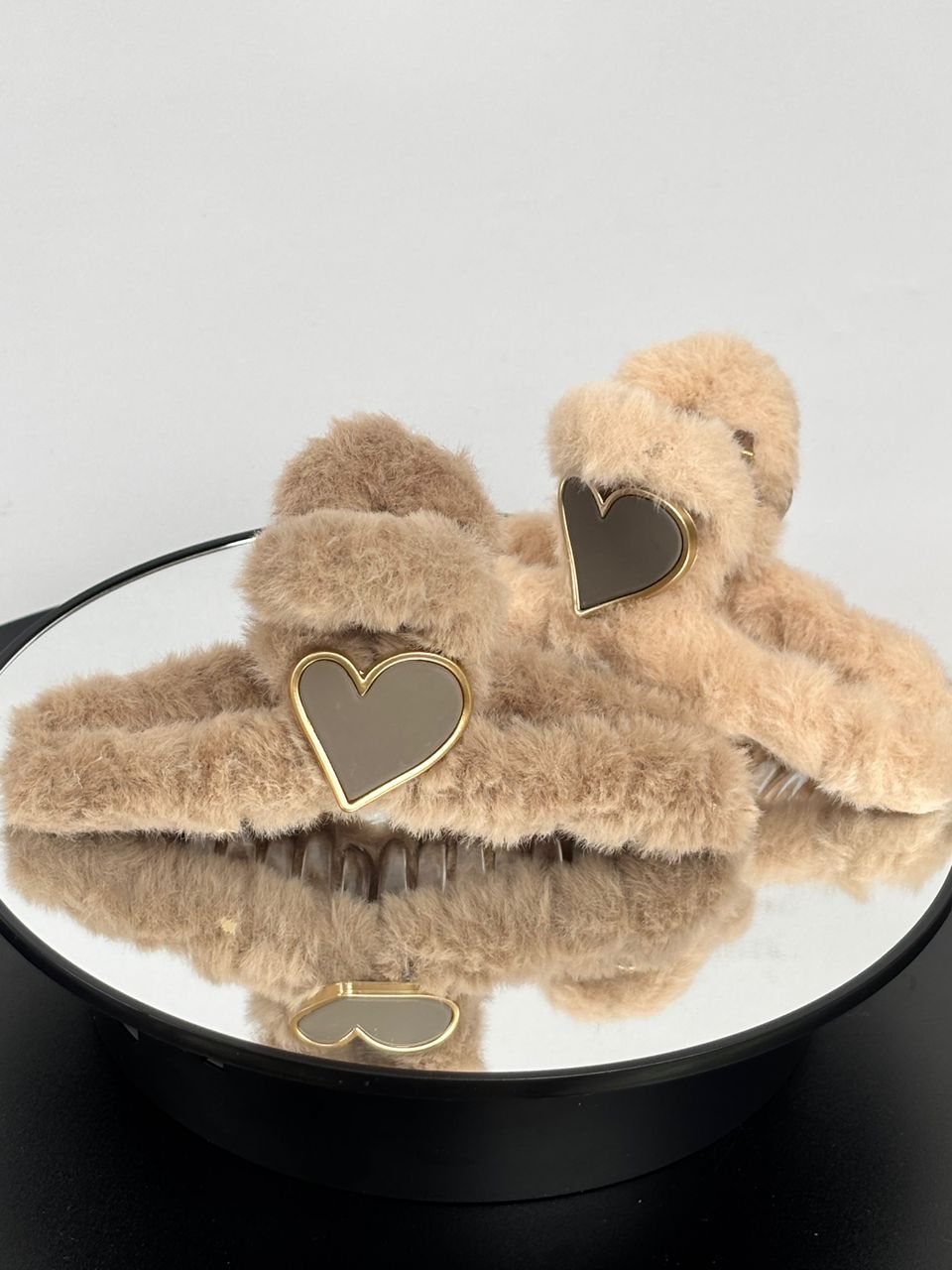 Fluffy Love Claw Clip